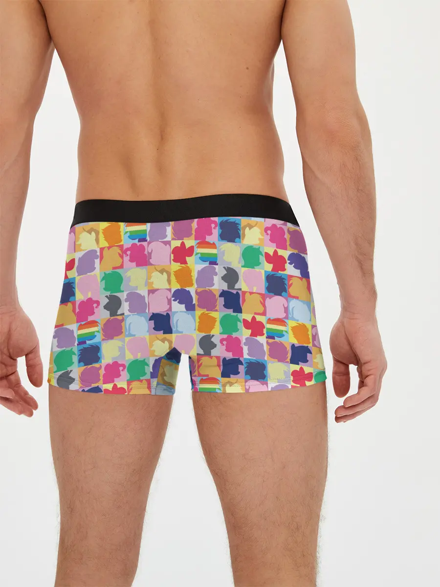 Мужские трусы боксеры / Команда пони