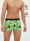 Мужские трусы боксеры / Авокадо