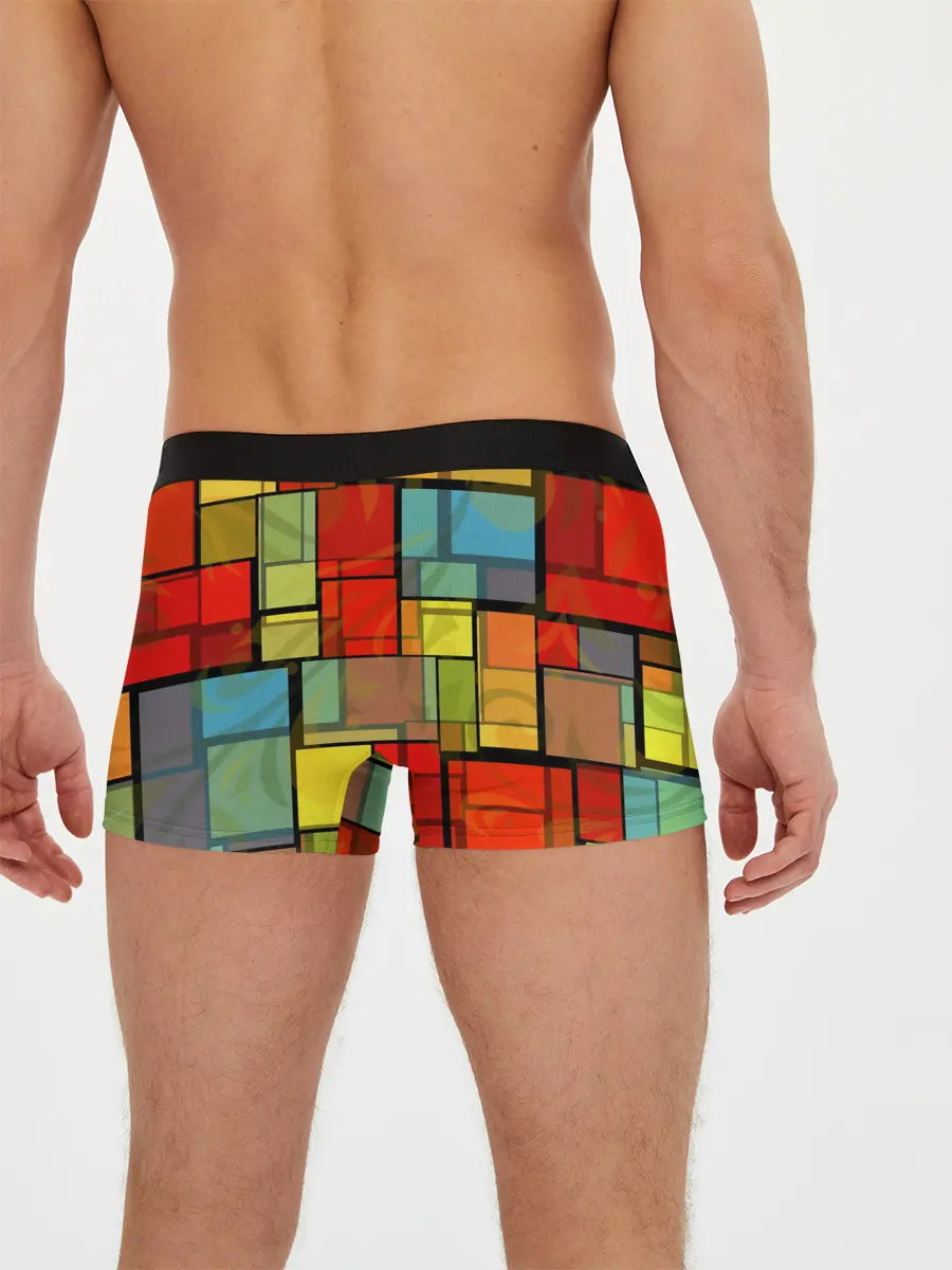 Мужские трусы боксеры / ГЕОМЕТРИЯ