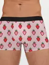 Мужские трусы боксеры / Клубничное настроение