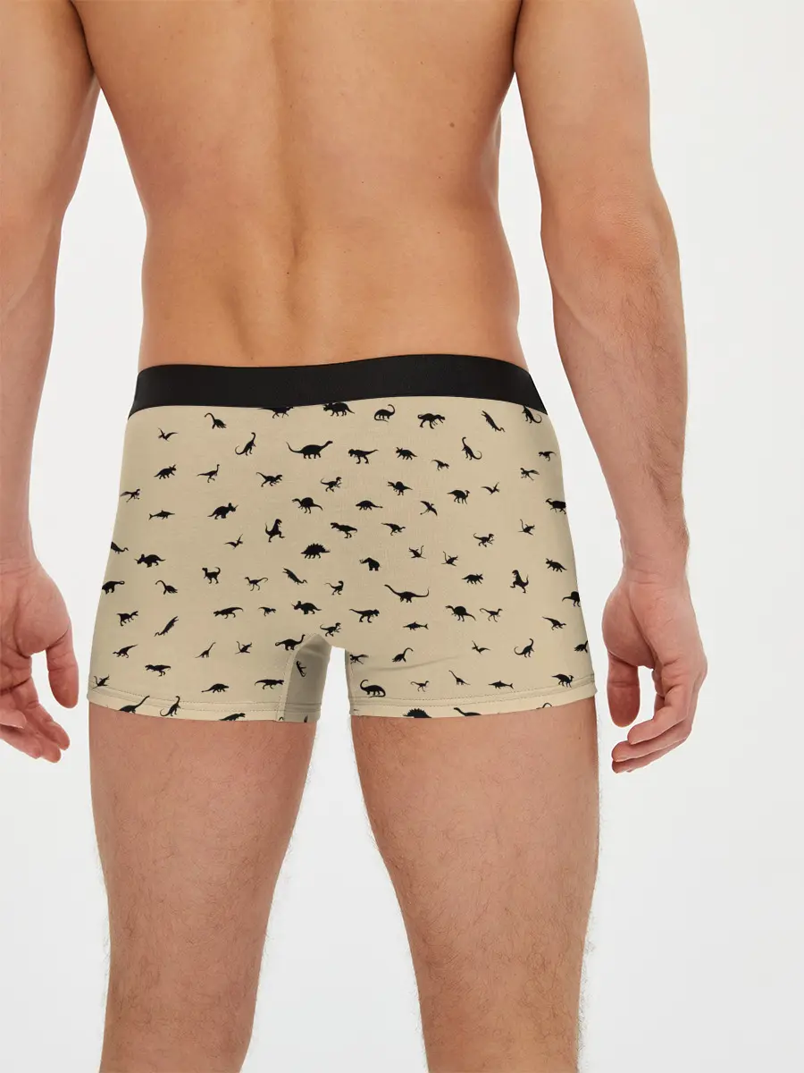 Мужские трусы боксеры / Dinoworld#2
