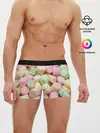 Мужские трусы боксеры / маршмэлов зефирки нежные