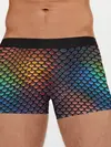Мужские трусы боксеры / Радужная чешуя