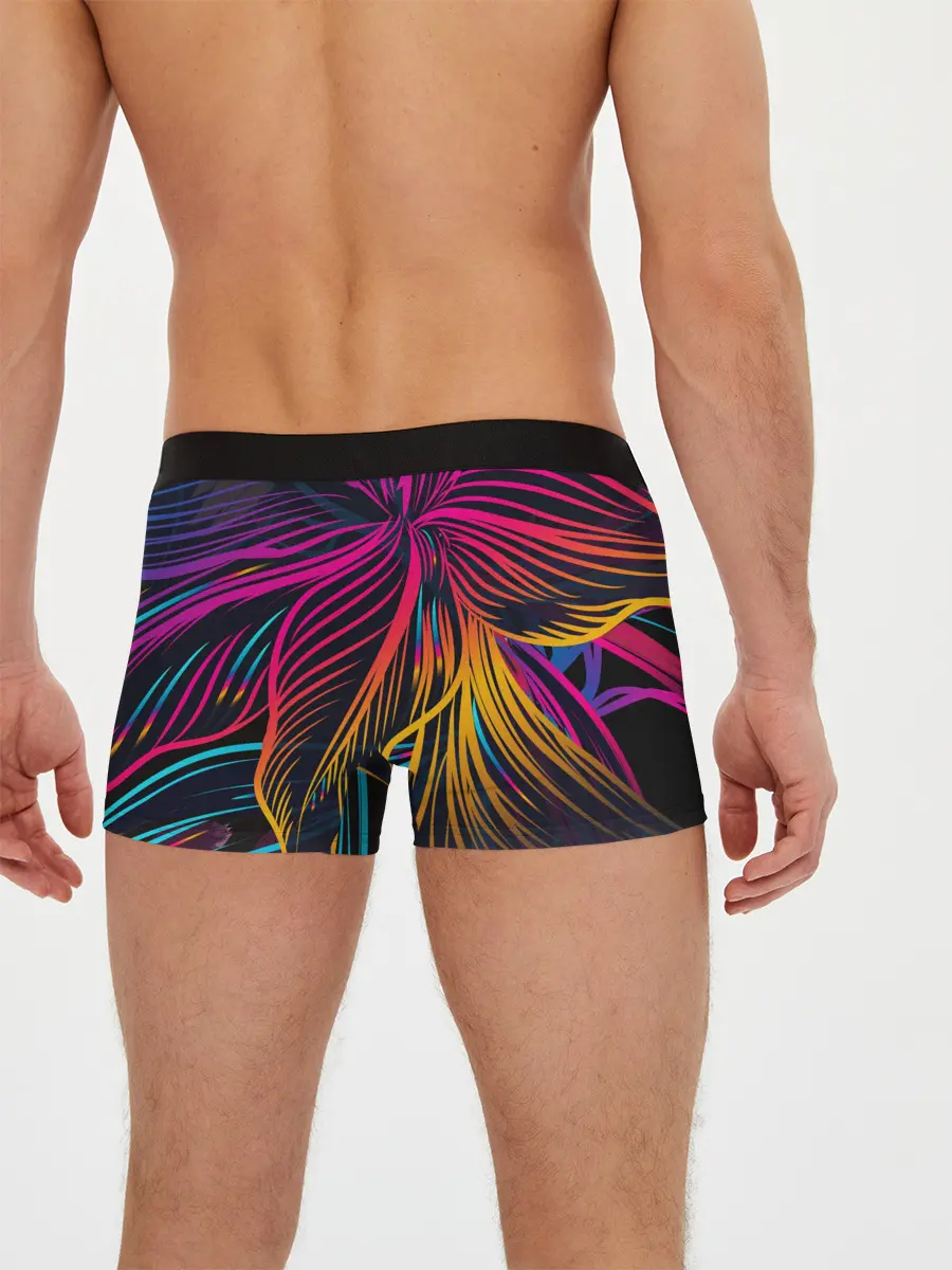 Мужские трусы боксеры / Floral Design 3