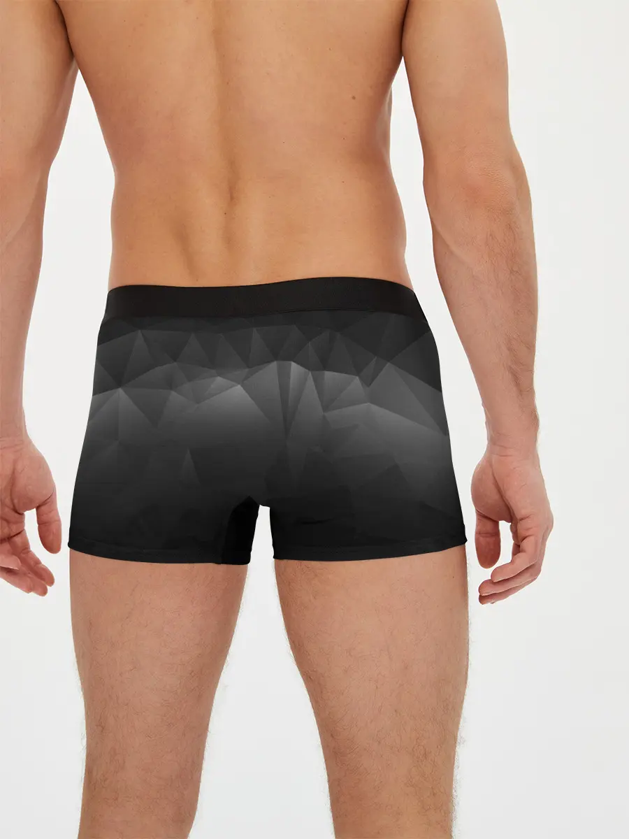Мужские трусы боксеры / GRAY GEOMETRY | СЕРАЯ ГЕОМЕТРИЯ