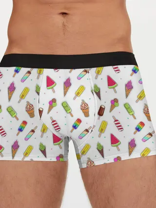 Мужские трусы боксеры / Летний MIX