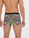 Мужские трусы боксеры / Мандалы лоскутный печворк