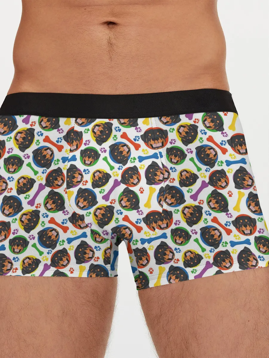 Мужские трусы боксеры / Ротвейлер