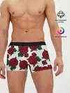 Мужские трусы боксеры / Винтажные розы