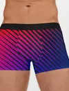 Мужские трусы боксеры / Градиентные линии
