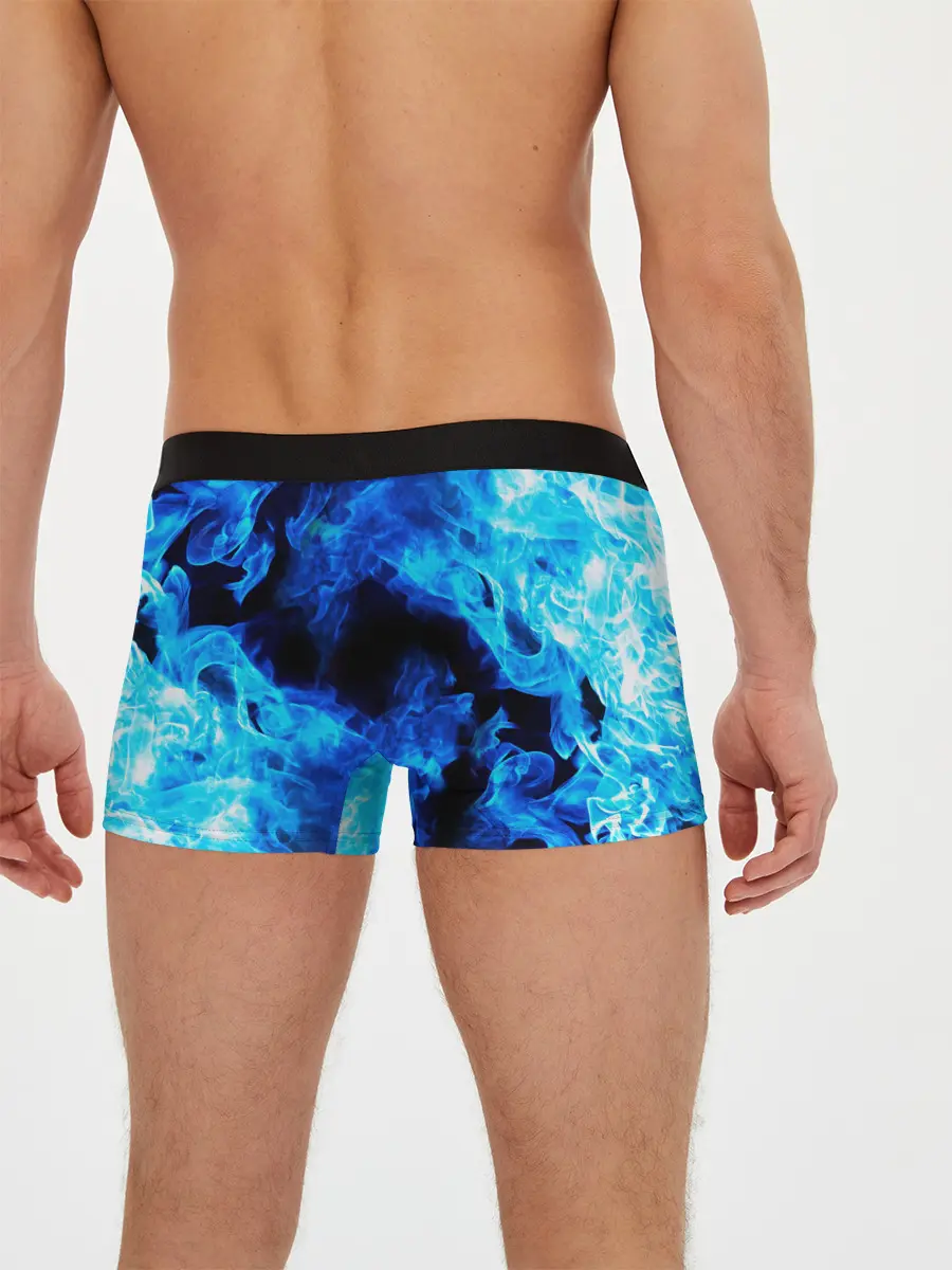 Мужские трусы боксеры / СИНИЙ ОГОНЬ | BLUE FIRE