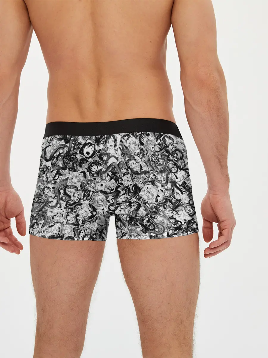 Мужские трусы боксеры / Ахегао с щупальцами