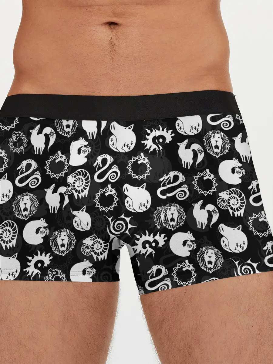 Мужские трусы боксеры / SEVEN DEADLY SINS СИМВОЛЫ