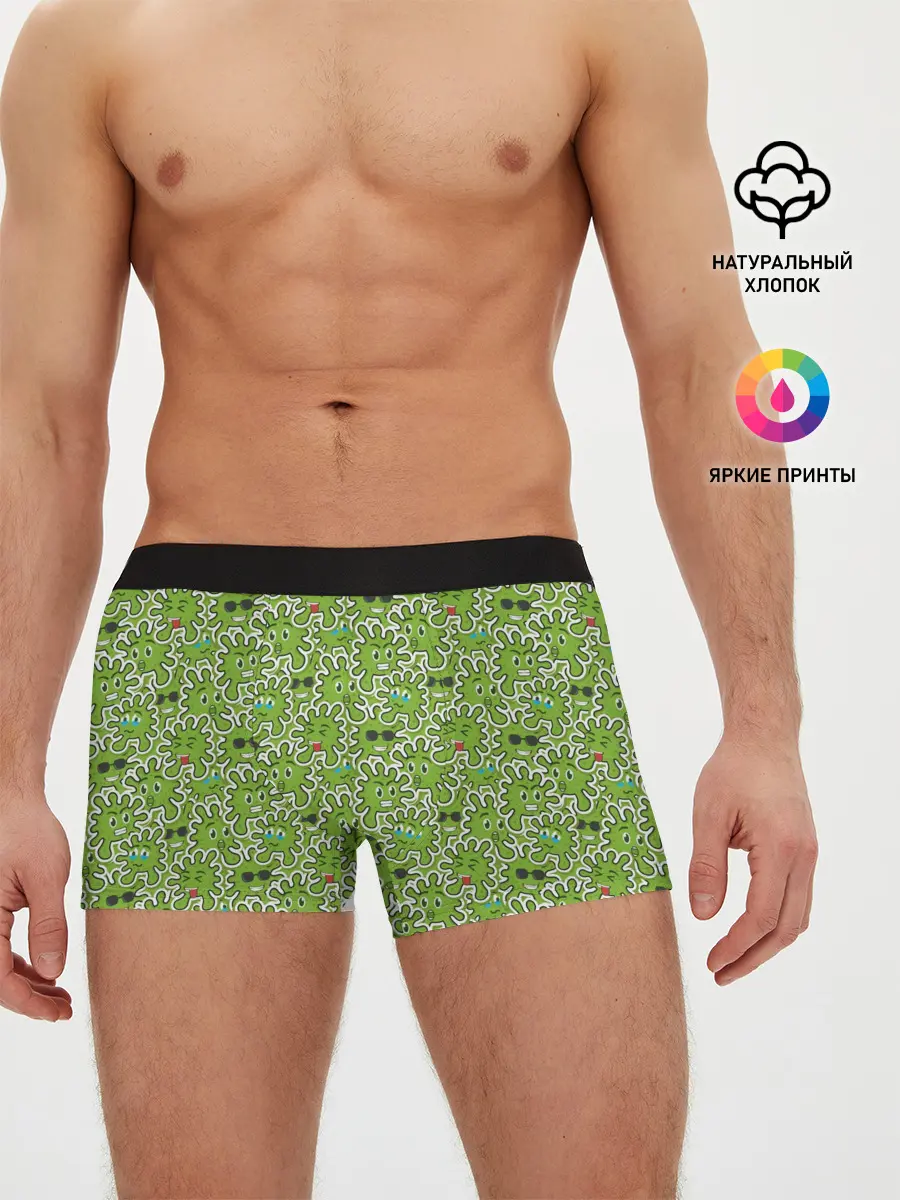 Мужские трусы боксеры / КоронаВирус