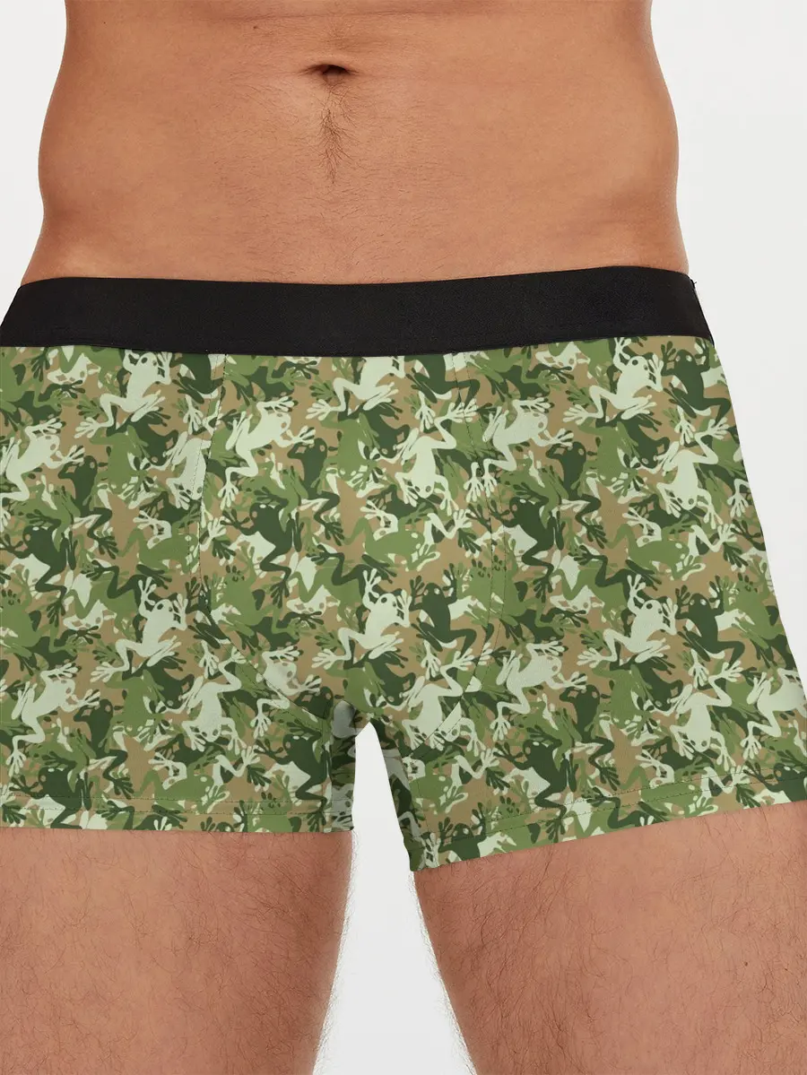 Мужские трусы боксеры / Лягушки