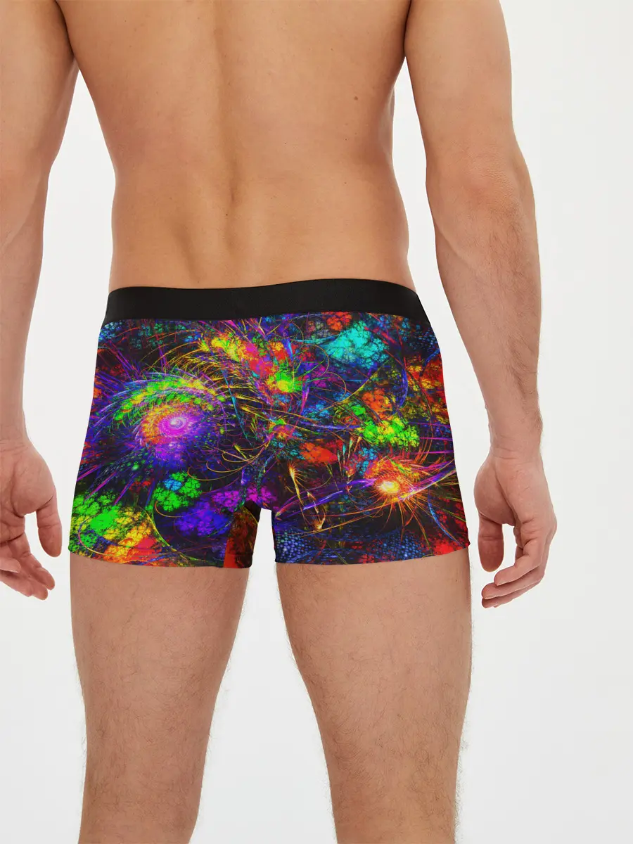 Мужские трусы боксеры / НЕОНОВЫЕ КРАСКИ