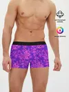 Мужские трусы боксеры / ФИОЛЕТОВАЯ ХОХЛОМА