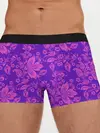 Мужские трусы боксеры / ФИОЛЕТОВАЯ ХОХЛОМА
