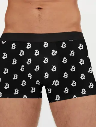 Мужские трусы боксеры / BITCOIN CRYPTOCURRENCE