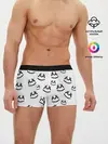 Мужские трусы боксеры / MARSHMELLO PATTERN