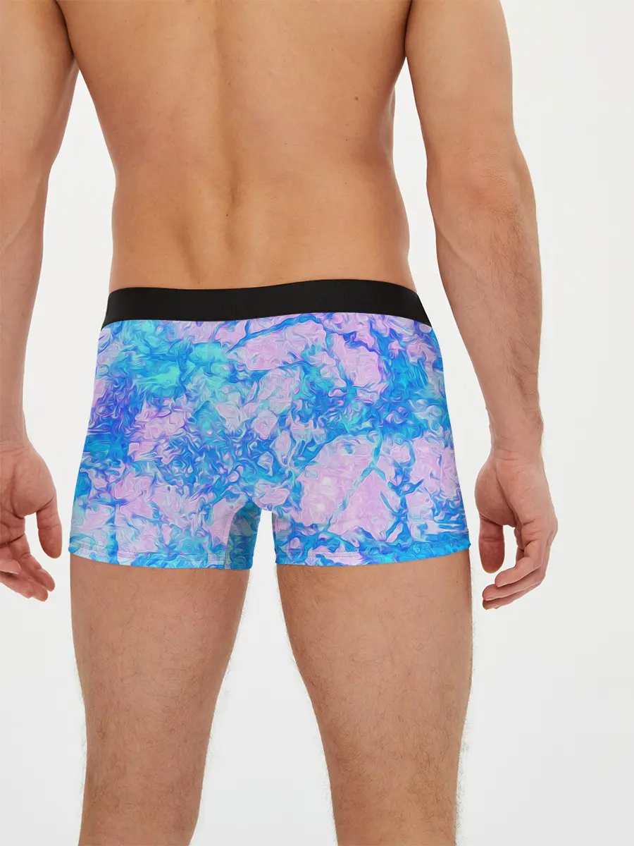 Мужские трусы боксеры / Нежные краски