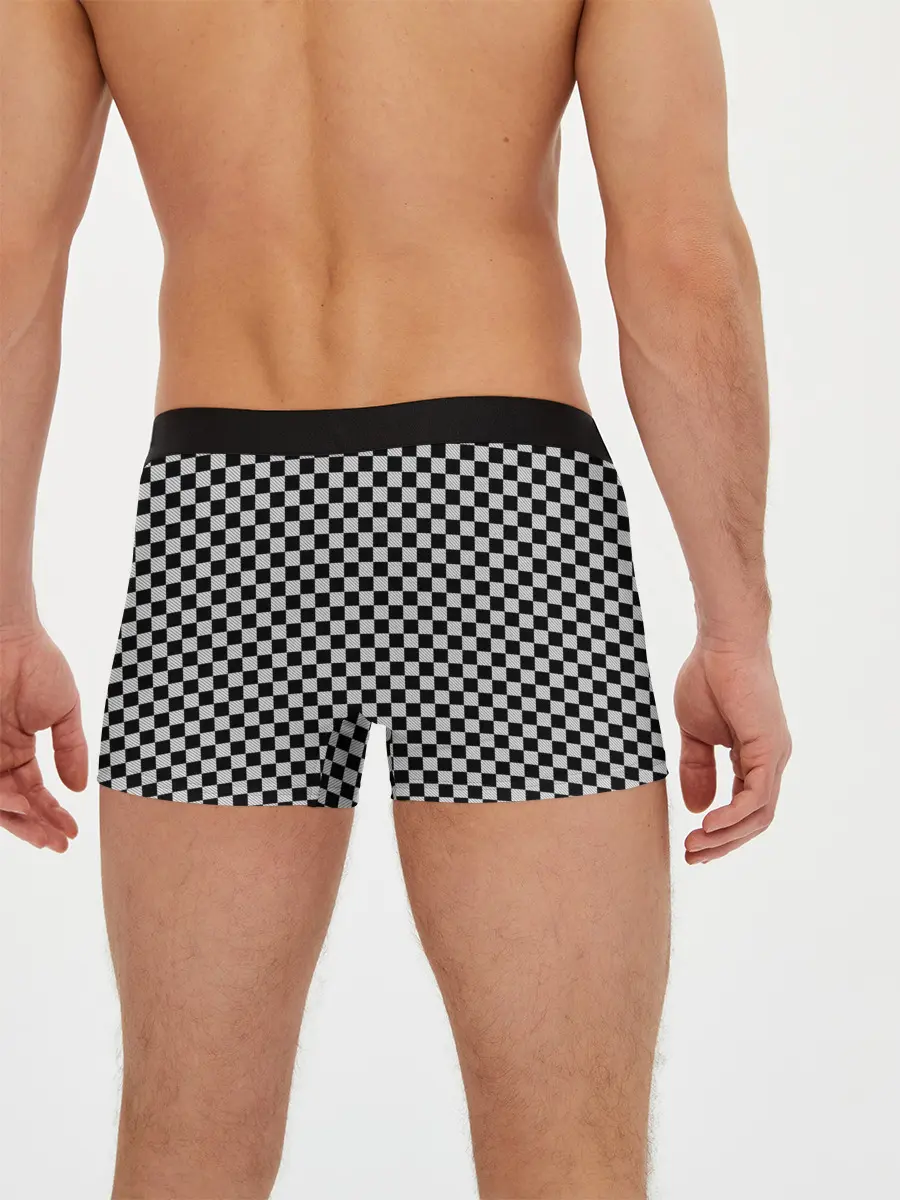 Мужские трусы боксеры / Checkerboard Color
