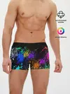 Мужские трусы боксеры / БРЫЗКИ КРАСОК