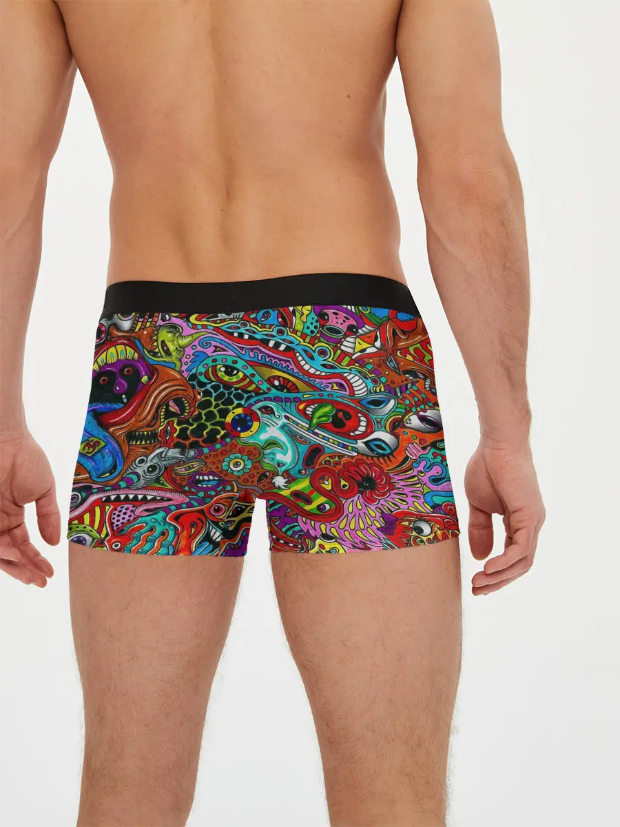 Мужские трусы боксеры / Психоделика