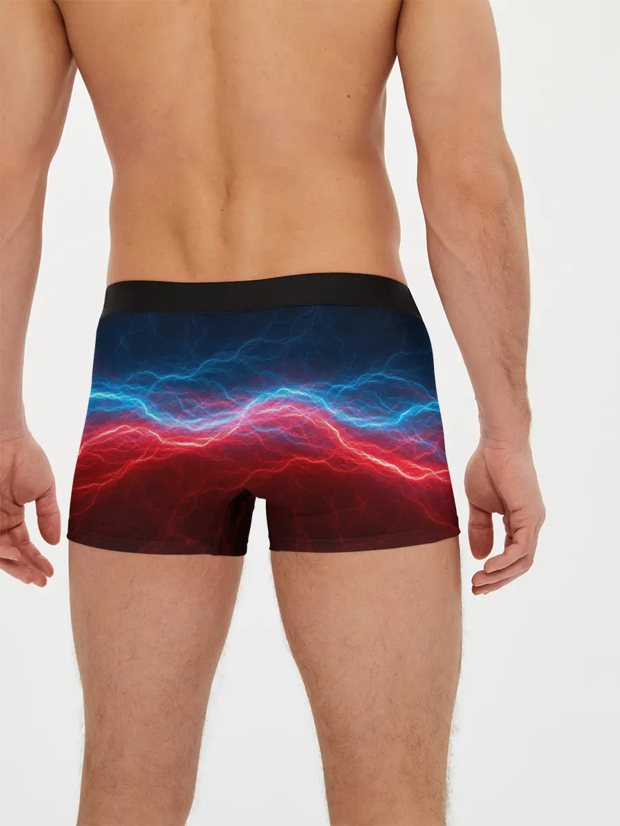 Мужские трусы боксеры / Огонь и лёд