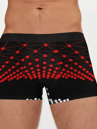 Мужские трусы боксеры / Абстракция