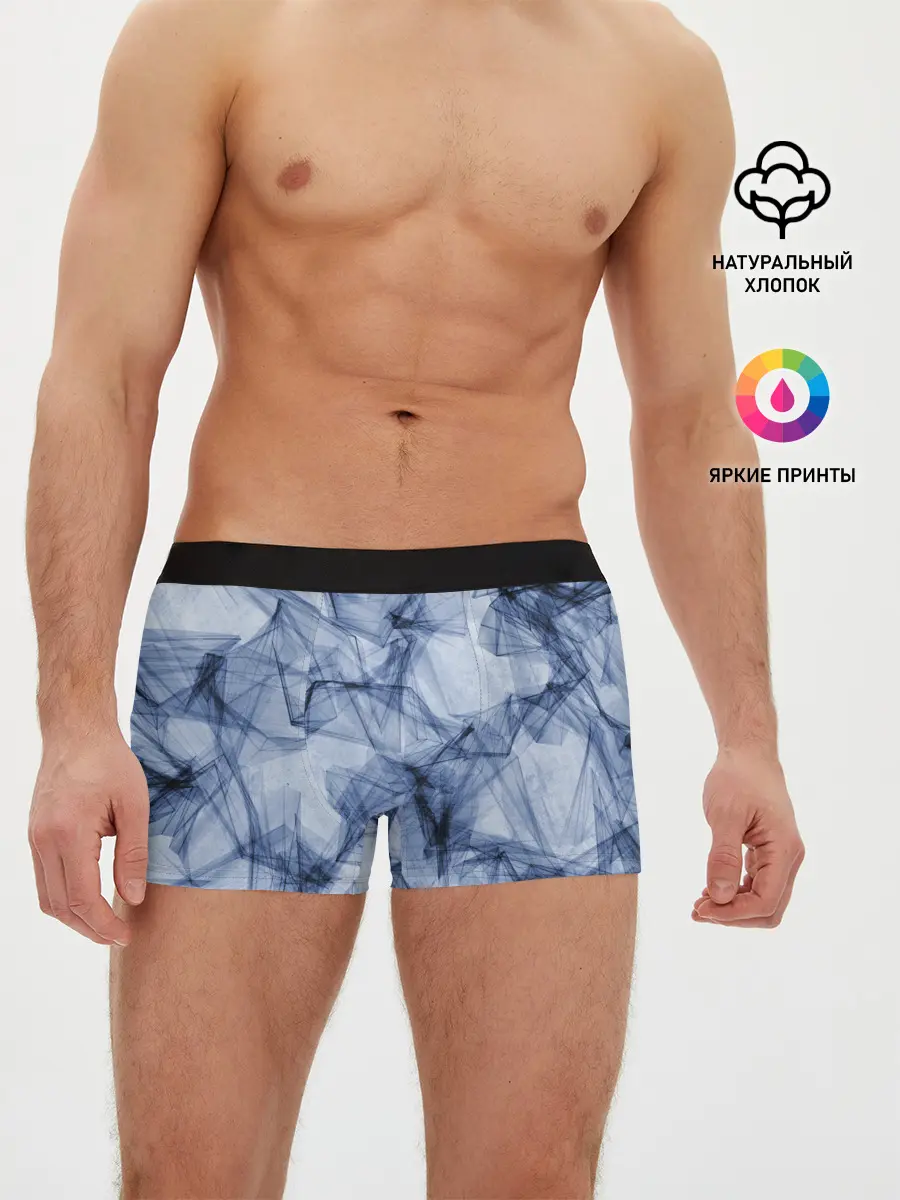 Мужские трусы боксеры / Текстура.
