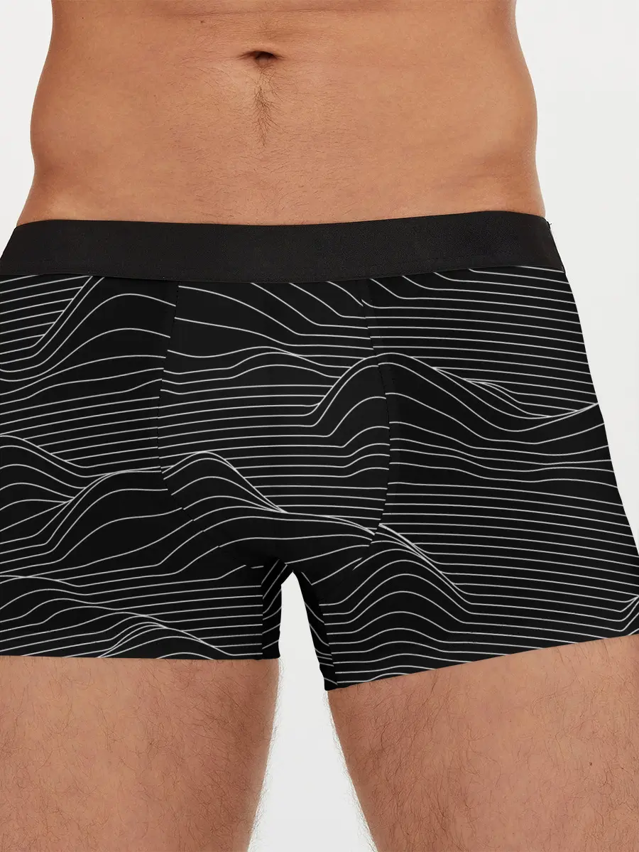 Мужские трусы боксеры / ЛИНИИ И НИЧЕГО БОЛЬШЕ