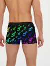 Мужские трусы боксеры / Радужный Паттерн Лого ДжоДжо