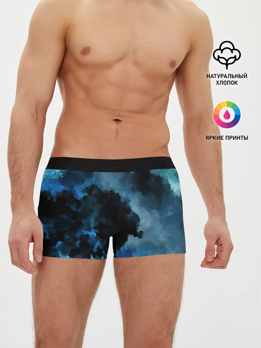 Мужские трусы боксеры / Взрыв на глубине