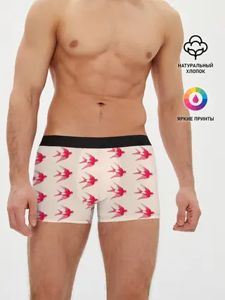 Мужские трусы боксеры / Синицы