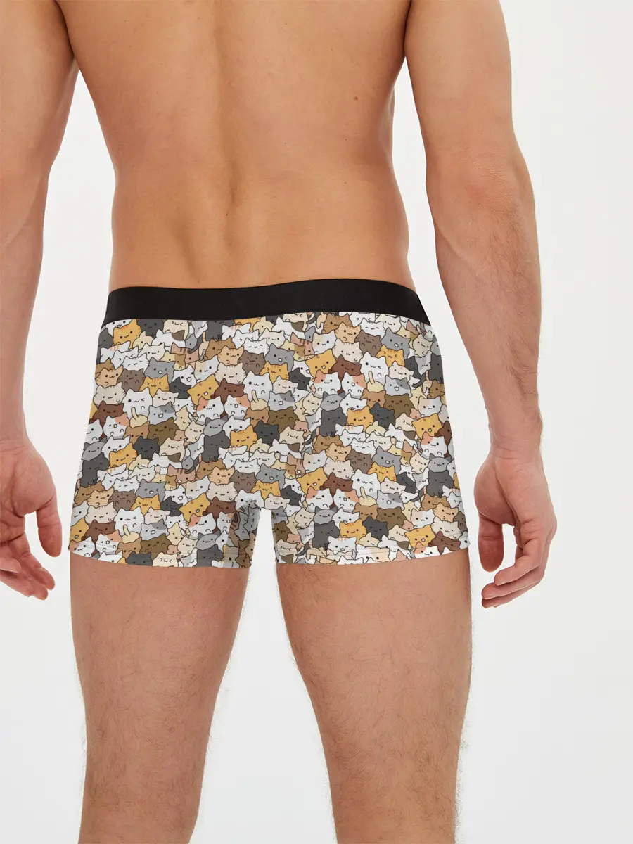 Мужские трусы боксеры / Котики муркотики