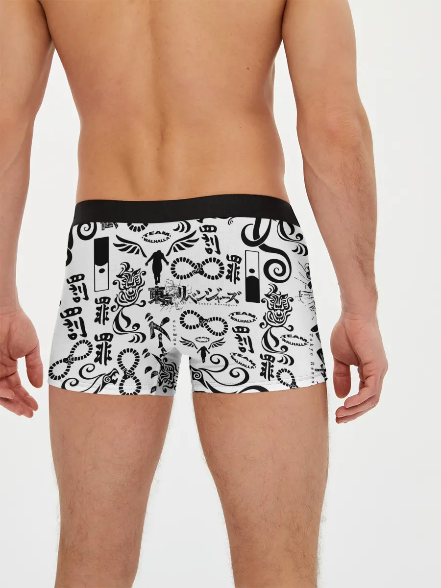 Мужские трусы боксеры / ТОКИЙСКИЕ МСТИТЕЛИ ЛОГОБОМБИНГ