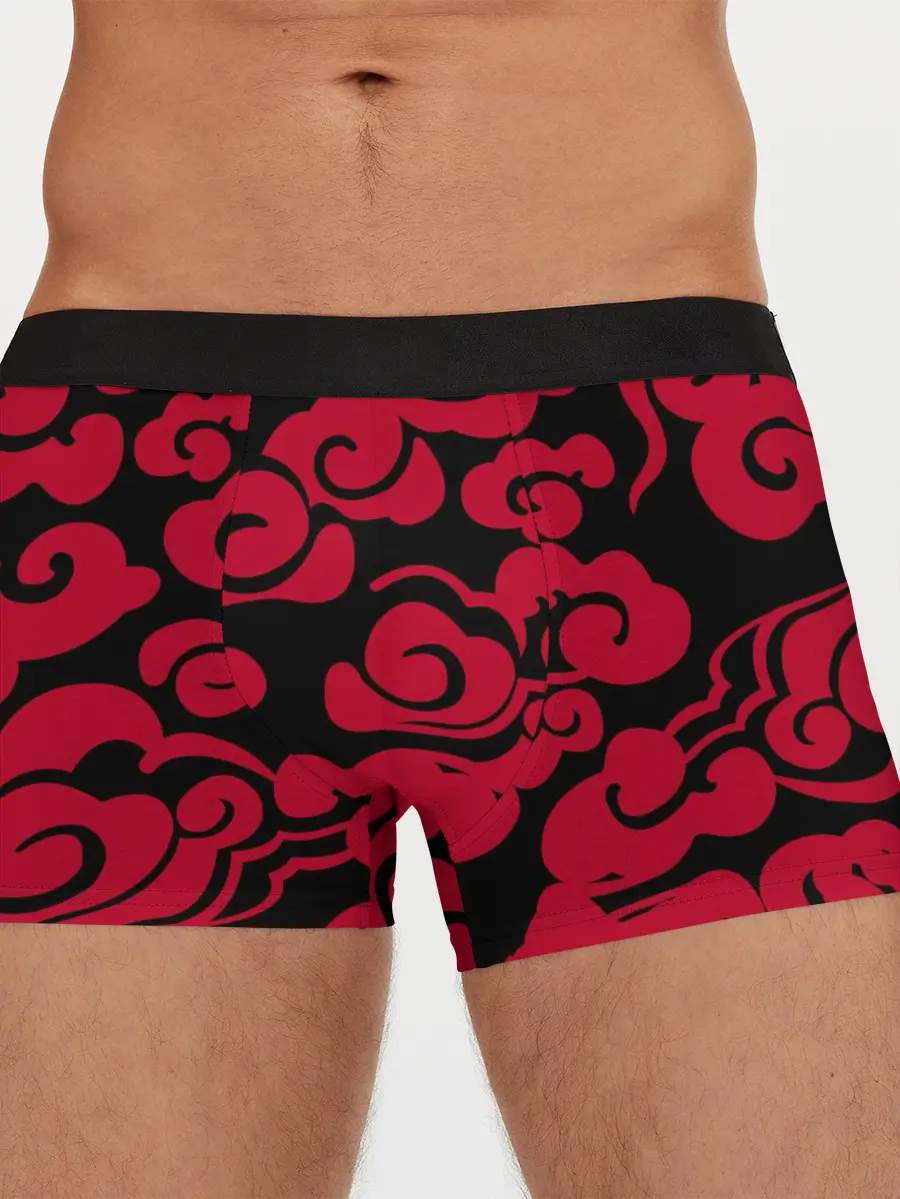 Мужские трусы боксеры / Красное облако