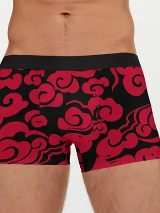 Мужские трусы боксеры / Красное облако