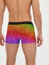 Мужские трусы боксеры / Блестки радуги