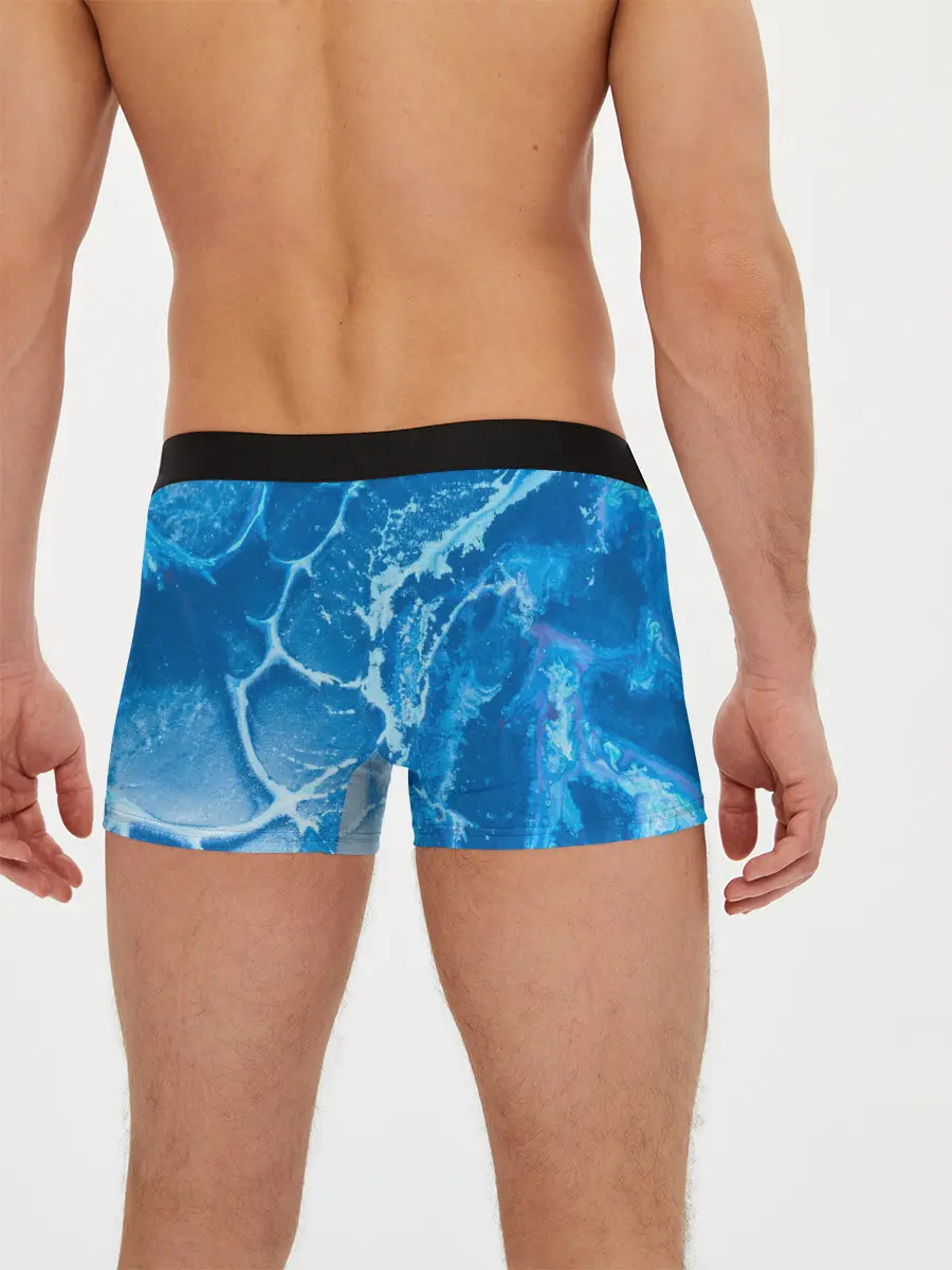 Мужские трусы боксеры / Ледяной
