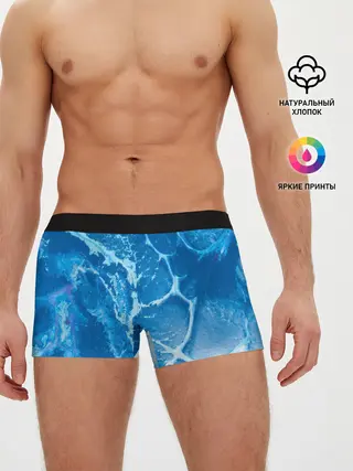 Мужские трусы боксеры / Ледяной