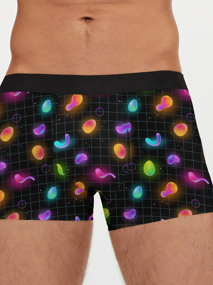 Мужские трусы боксеры / Ночные фонарики-светлячки