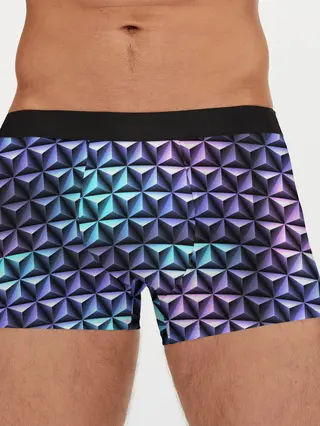 Мужские трусы боксеры / НЕОНОВАЯ СТАЛЬ