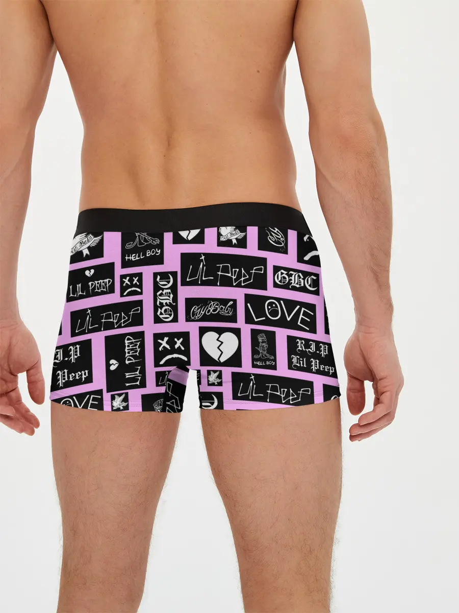 Мужские трусы боксеры / LIL PEEP