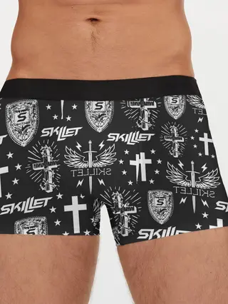 Мужские трусы боксеры / SKILLET