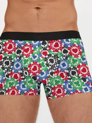 Мужские трусы боксеры / Покер