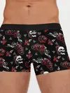 Мужские трусы боксеры / Черепа и розы