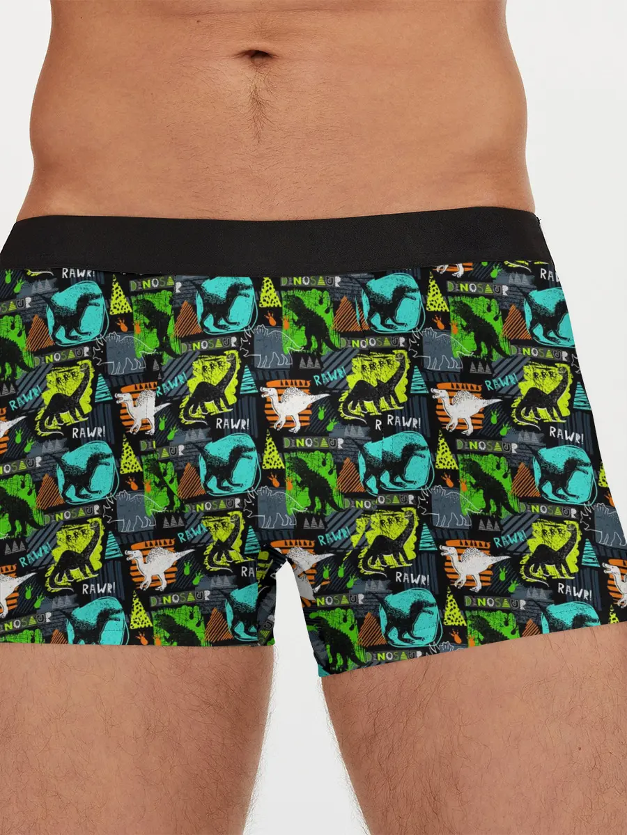 Мужские трусы боксеры / Dinosaurs