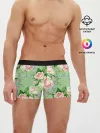 Мужские трусы боксеры / Розы и васильки